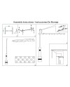 TONIC * COLGANTE 14L RECTANGULAR - GX53 - MULTICOLOR